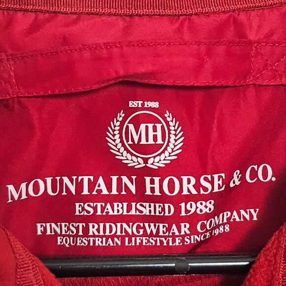 Mountain Horse & Co. Ridingwear Women's Tiffany Soft Shell Jacket Medium Red - Picture 2 of 9